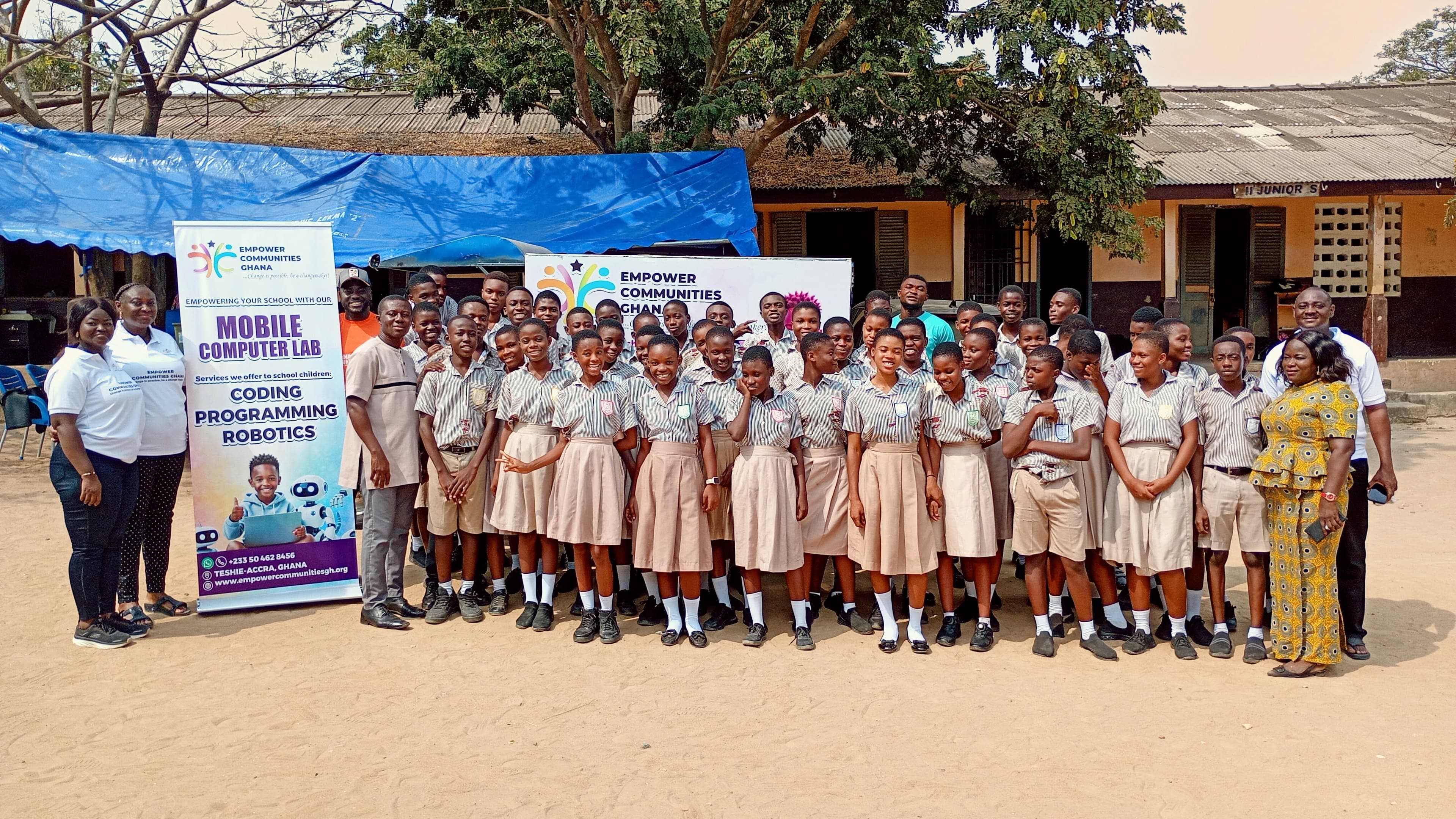 Community programme with Empower Communities Ghana